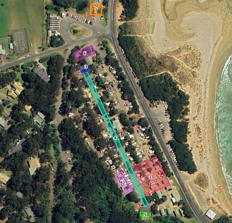 Site Investigations Underway at Kennett River Caravan Park