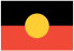 Australian Aboriginal flag.